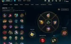 Conta DIAMOND com 554 Skins, e do valorant também