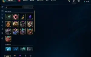 Conta LOL D2 50 PDL , 93 Campeões , 123 Skins