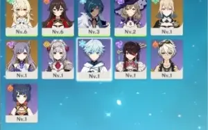 AR7 + Keqing + Jean + Chongyun + Bennet +  Beidou