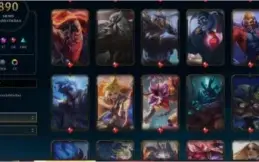Conta Lol - 890 Skins, 163 emotes, 45 sentinelas e 78 cromas