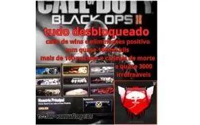 perfil xbox conta unlok all black ops 2