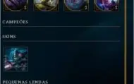 Conta LeagueOfLegends Platina 4