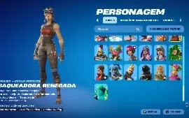 Conta fortnite com Renegade Raider