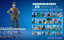 Conta fortnite com Renegade Raider
