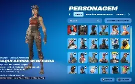 Conta fortnite com Renegade Raider