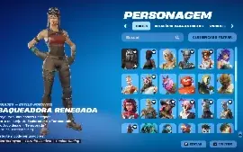 Conta fortnite com Renegade Raider