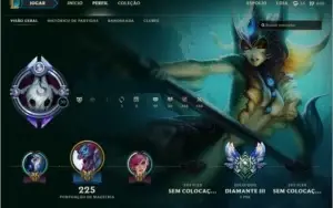 Conta de LoL Diamante 3