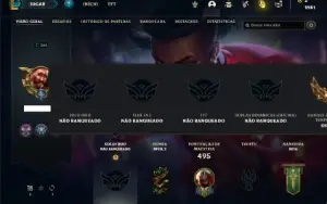 Conta Unranked com 115 Champs e 131 Skins ( MAIN MID )