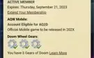 Conta aqw (Ultra rara)