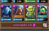 CONTA CLASH ROYALE - NIVEL 9 - 2 LENDARIAS - ARENA 8 - 55/62