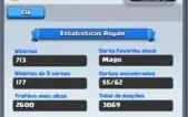 CONTA CLASH ROYALE - NIVEL 9 - 2 LENDARIAS - ARENA 8 - 55/62