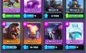 CONTA CLASH ROYALE - NIVEL 9 - 2 LENDARIAS - ARENA 8 - 55/62