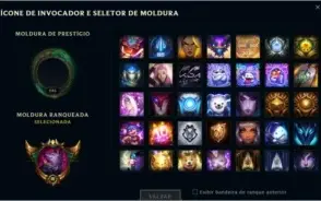 ContaLOL 200skins + Akali prestigio, Todos os campeões