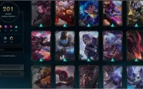 ContaLOL 200skins + Akali prestigio, Todos os campeões