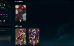 ContaLOL 200skins + Akali prestigio, Todos os campeões