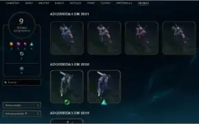 CONTA DIAMANTE 4 ///130 skins///