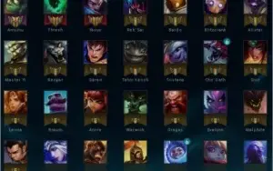 Conta Unranked 30 Campeões