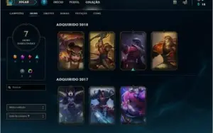 Conta LOL- League of Legends -Unranked lvl 30 +Skin+Campeões
