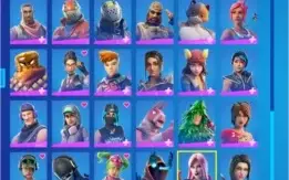 Conta Fortnite Season 3 rara com passe atual.