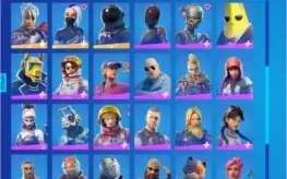Conta Fortnite Season 3 rara com passe atual.