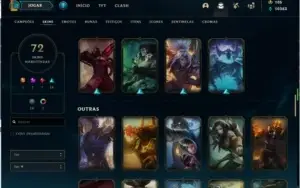vendo conta 72skin 1 ultimate 1 mítica 7 épicas 14 lendárias