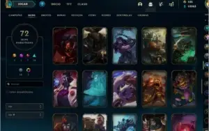 vendo conta 72skin 1 ultimate 1 mítica 7 épicas 14 lendárias