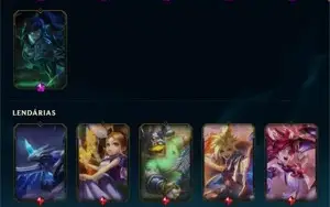 Conta Mestre league of legends 256 skins + Todos os campeões