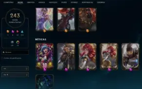 Conta Mestre league of legends 256 skins + Todos os campeões