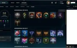 Conta lol Prata II Flex. + Skin + 59 Champions