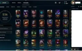 Conta lol Prata II Flex. + Skin + 59 Champions
