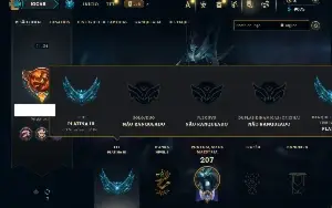 Unranked com 125 Champs e 74 Skins ( ADC / JG / TOP )