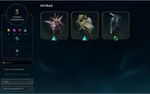CONTA LOL: COM 37 SKINS - 87 CHAMPIONS - BORDA PLATINA