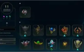 CONTA LOL: COM 37 SKINS - 87 CHAMPIONS - BORDA PLATINA