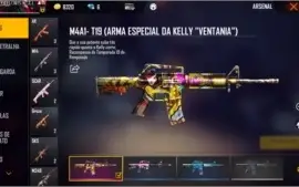 Conta de Free Fire Gemada Barata