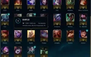 Conta League Of Legends, OURO 3