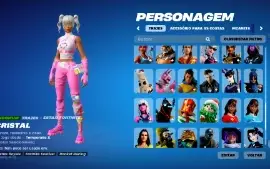 Conta Fortnite com várias skins (Platina)