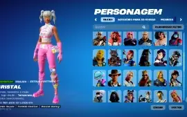 Conta Fortnite com várias skins (Platina)