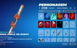 Conta Fortnite com várias skins (Platina)