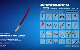 Conta Fortnite com várias skins (Platina)