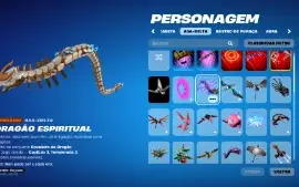 Conta Fortnite com várias skins (Platina)