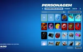 Conta Fortnite com várias skins (Platina)