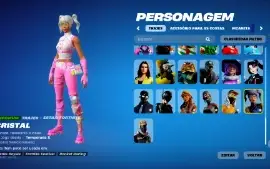 Conta Fortnite com várias skins (Platina)