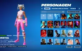Conta Fortnite com várias skins (Platina)