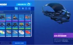 Conta de fortnite com boas skins compradas