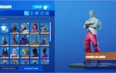 Conta de fortnite com boas skins compradas