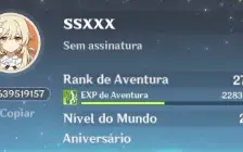Conta Genshin Impact Xiao C1 + Bis Lança De Jade