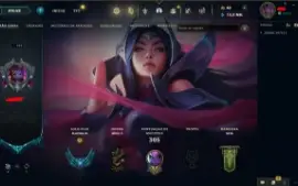 conta platina 3 full acesso, altera email e senha 112 skins