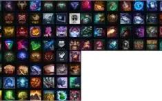 Conta com 101 champ e 35 skins