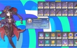 Ayaka + Venti + Keqing + Mona + Qiqi AR 45