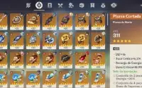Conta Genshin Ar 56 15* Personagens 5 Estrelas E 8* Amas T5